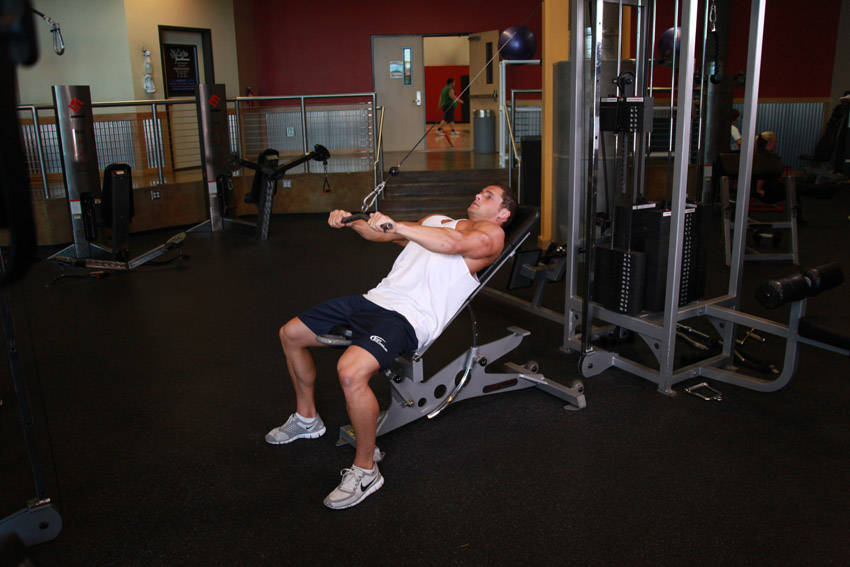 Cable Incline Pushdown