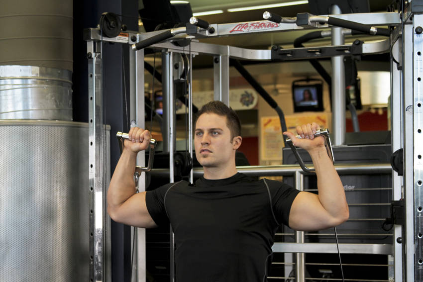Cable Shoulder Press