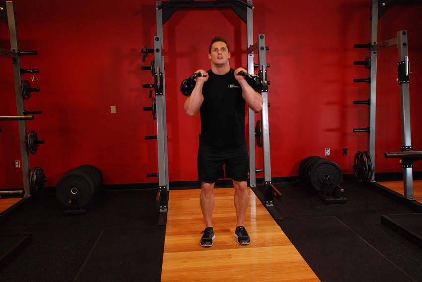 Double Kettlebell Jerk