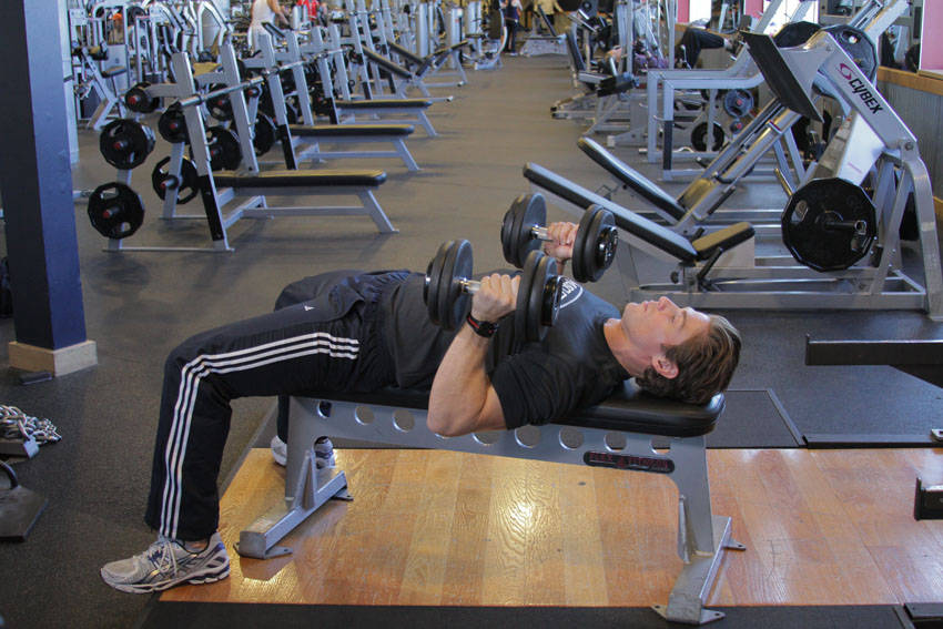 Dumbbell Bench Press with Neutral Grip