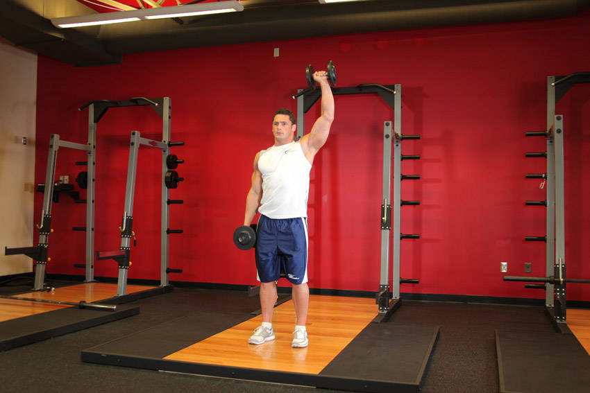 Dumbbell One-Arm Shoulder Press
