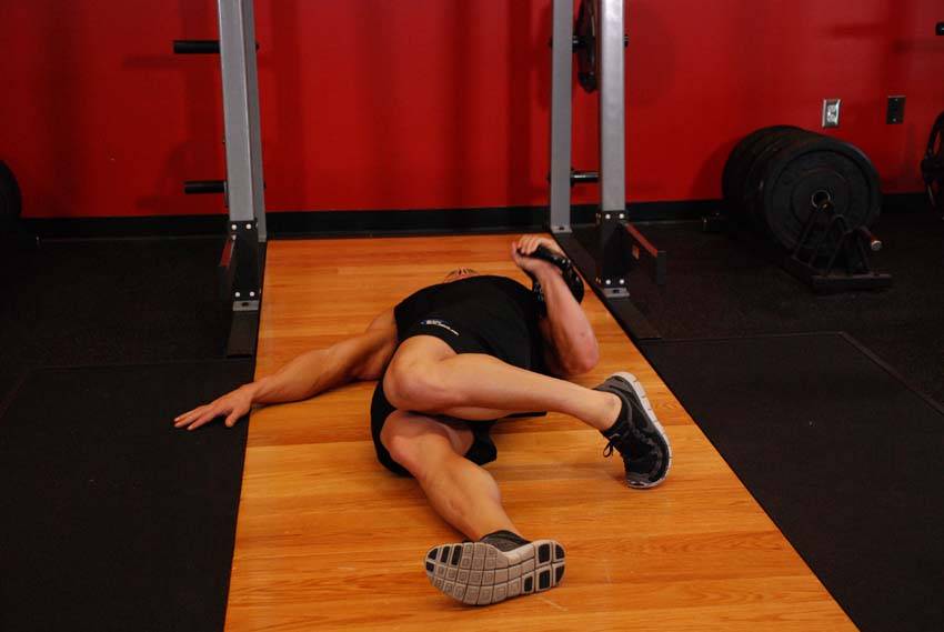 Extended Range One-Arm Kettlebell Floor Press