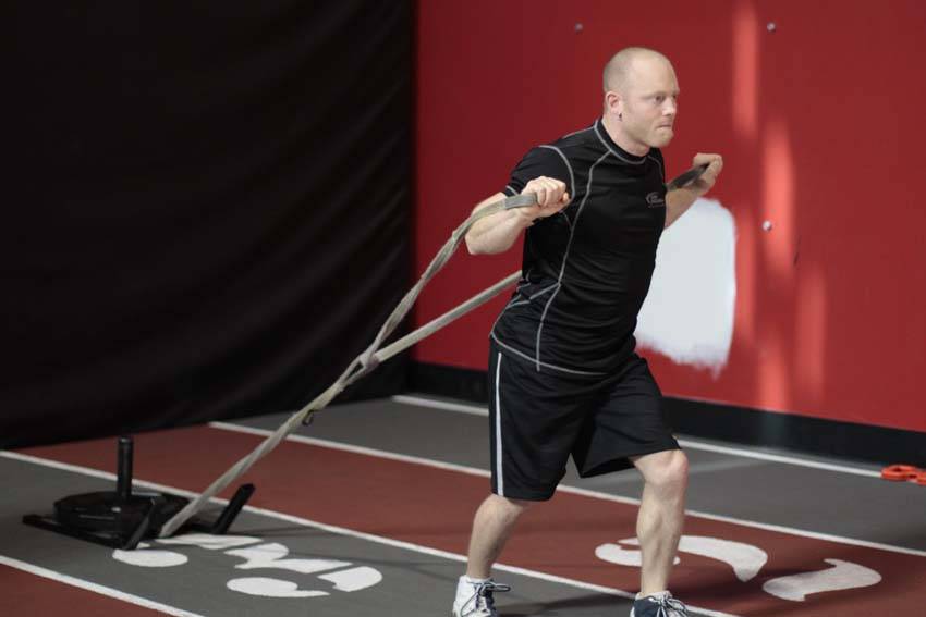 Forward Drag with Press