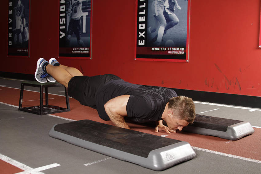 Incline Push-Up Depth Jump