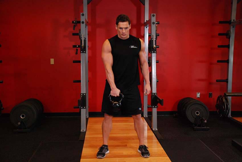 Kettlebell Hang Clean