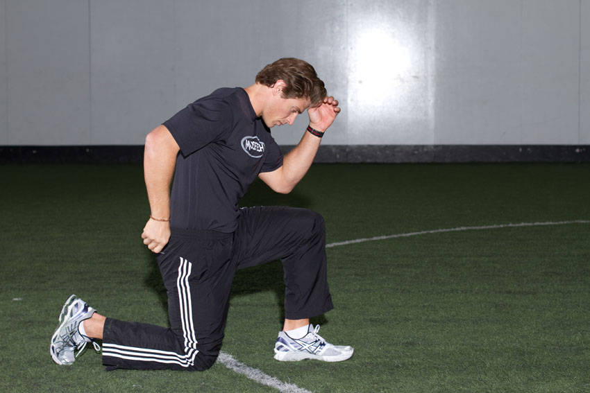 Kneeling Arm Drill