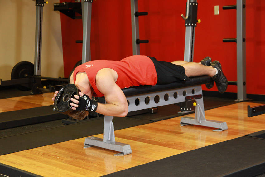 Lying Face Down Plate Neck Resistance