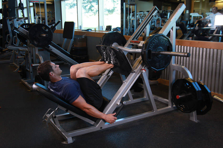 Narrow Stance Leg Press