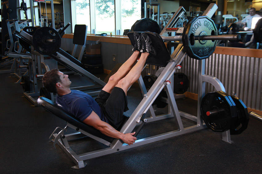 Narrow Stance Leg Press
