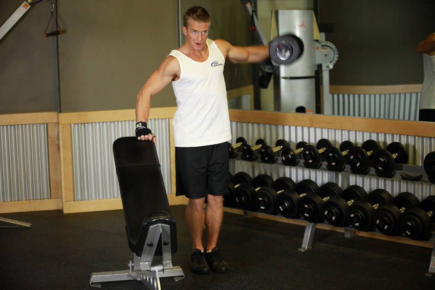 One-Arm Side Laterals