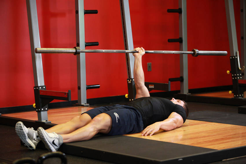 One Arm Floor Press