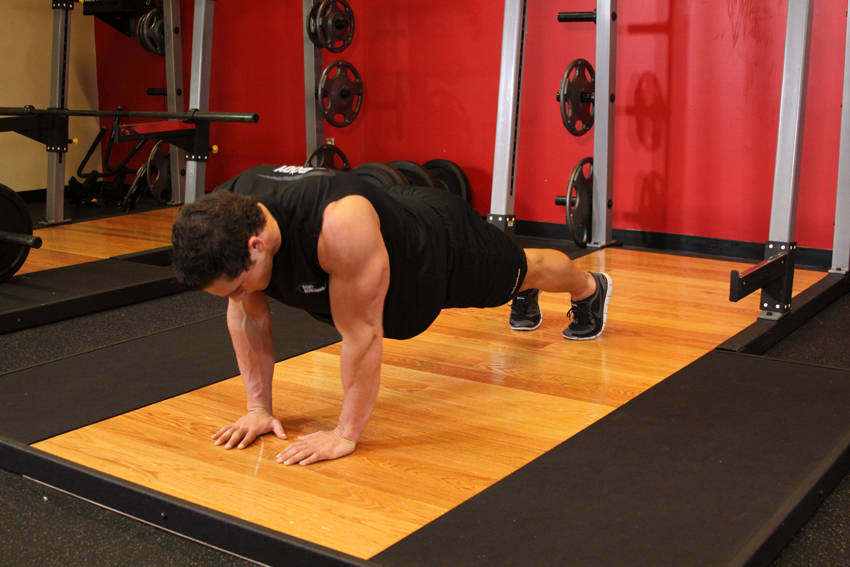Pushups (Close and Wide Hand Positions)