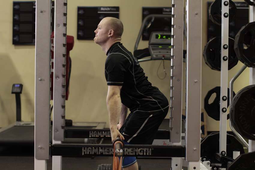 Rack Pull with Bands