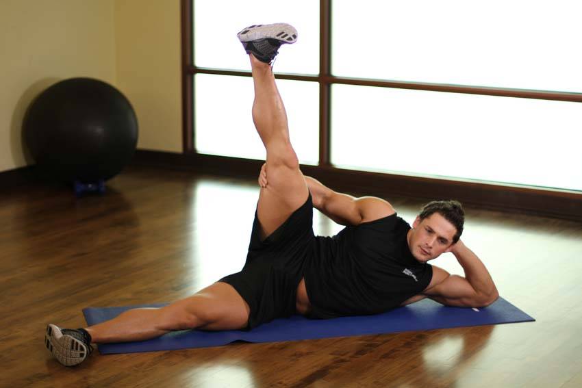 Side Lying Groin Stretch