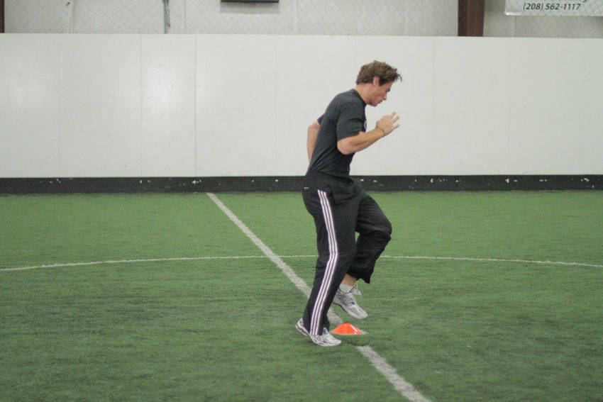 Single-Cone Sprint Drill