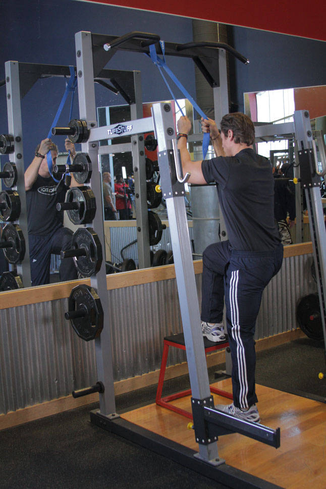 Single-Leg High Box Squat