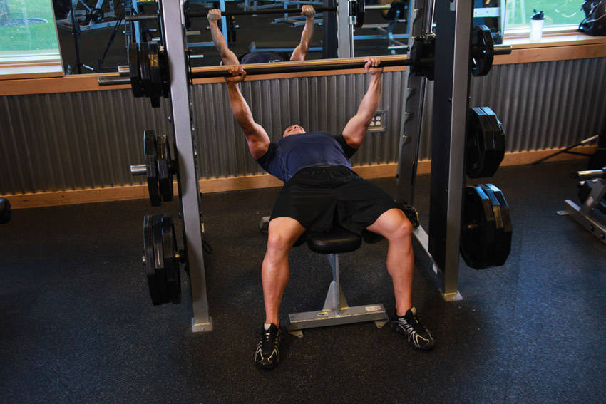 Smith Machine Bench Press