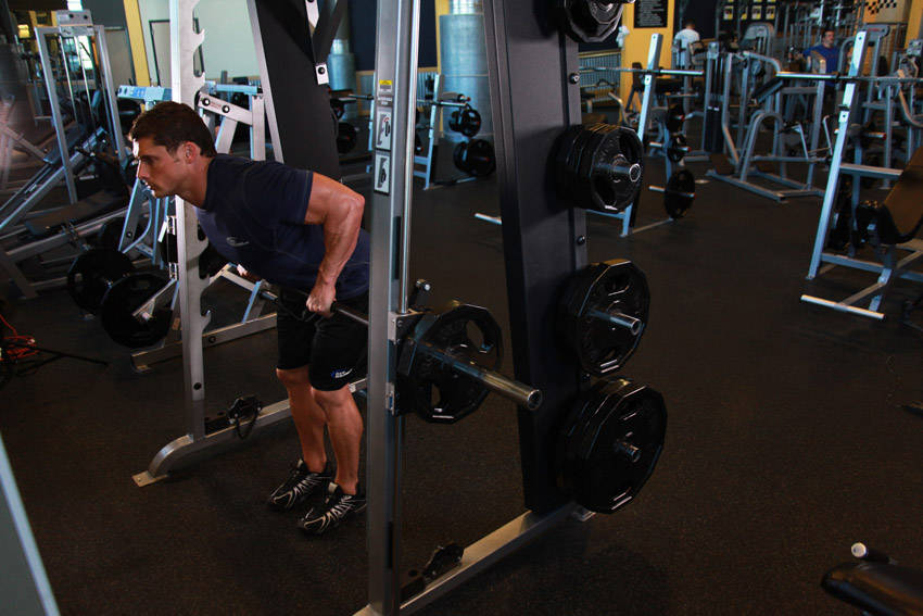 Smith Machine Bent Over Row