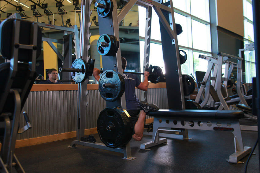 Smith Single-Leg Split Squat