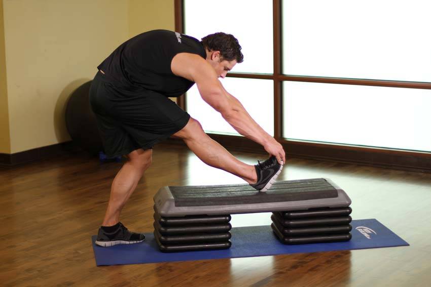 Standing Gastrocnemius Calf Stretch