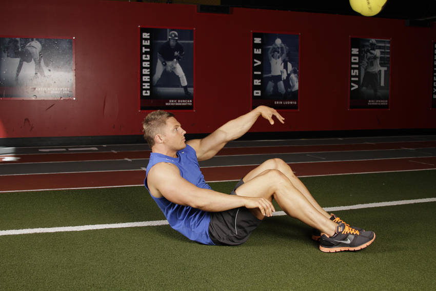 Supine One-Arm Overhead Throw