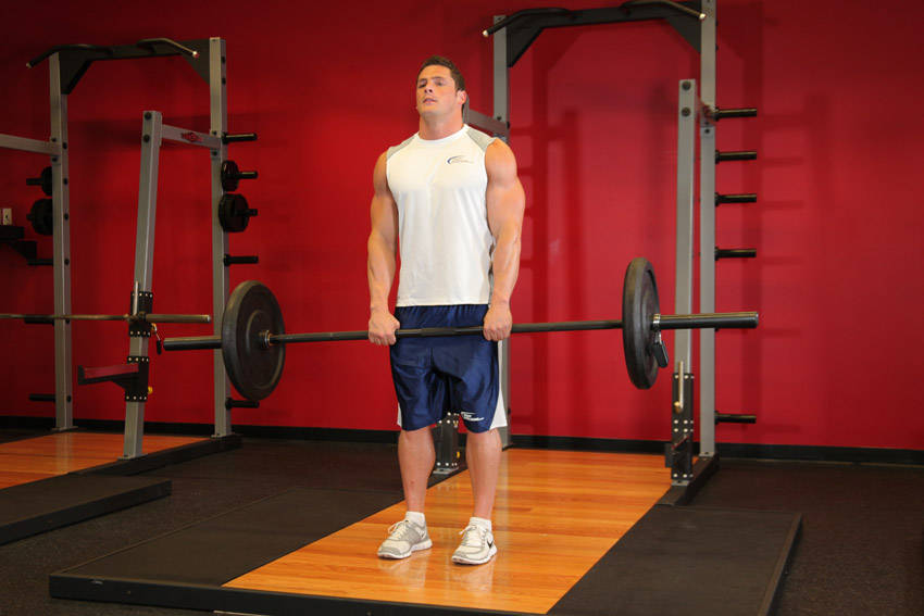 Upright Barbell Row