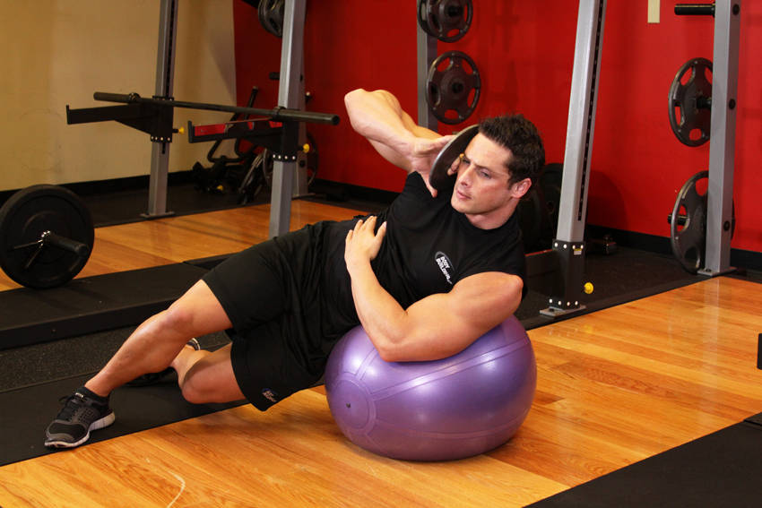 Weighted Ball Side Bend