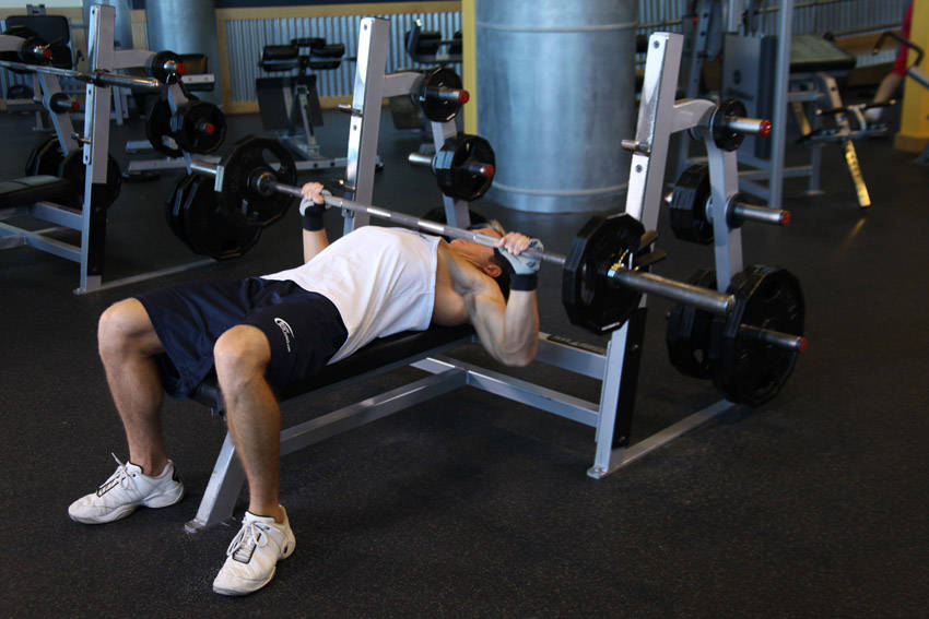 Wide-Grip Barbell Bench Press
